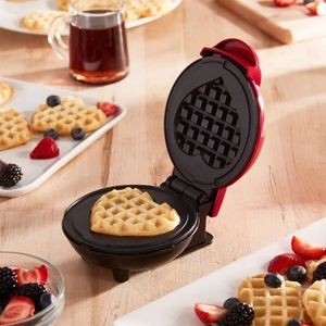 Valentine's heart waffle maker